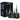 AquaSonic Home Dental Center Rechargeable Power Toothbrush & Smart Water Flosser - Complete Family Oral Care System - 10 Attachments and Tips Included - Various Modes & Timers (Black)