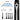 AquaSonic Home Dental Center Rechargeable Power Toothbrush & Smart Water Flosser - Complete Family Oral Care System - 10 Attachments and Tips Included - Various Modes & Timers (Black)