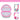 Headphone Case for Riwbox CT-7 Pink for Jack CT-7S Cat Green 3.5mm for iClever IC-HS01 for Picun for FosPower Bluetooth Wireless Over-Ear Headphones Headset Box Only-White