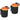 Patikil Camera Lens | Patikil Camera Lens Bag 2 Pcs 3 Id X 3 9 H Cylindrical Drawstring Lens Pouch With Thick Protective Neoprene Lens Case For Dslr Camera Lens Water Coffee Cups Black Orange