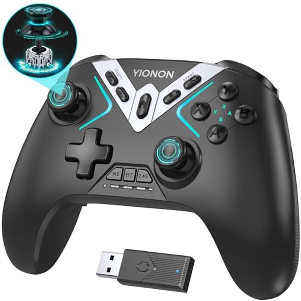 Patial Controller Dual Hall Effect Gaming Controller | Premium PC Wireless Bluetooth ...