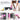 MYMULIKE Cordless Electric Screwdriver, 3.6V Rechargeable Power Screwdriver with 47 pcs Accessories, usb charging, 3Nm Screw Gun, mini Carrying screwdriver set with LED Light Electric Power Drill Set