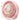 Desk Fan, Portable Fan with LED Light, 70ft Strong Airflow, Battery Operated Fan with USB, Quiet Operation and 360 Rotate Table Fan for Bedroom Home Office Outdoor Travel(Pink)