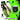 TPOB Play Barber Hair Clippers for Men 7500 RPM with Rubber Grips (Black Green Pink)