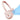 Zoy zoii Neck Fan for Kids, Hands Free Bladeless Fan, Portable Wearable Personal Fan, Rechargeable 3 Speeds Gift for Girl Travel Outdoor, Pink Fox