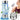 BUY RELIABLE LLC Portable Water Ionizer and Hydrogen Water Bottle, Generates Clean Water in Minutes, 3 Modes, Travel Size (Rich Silver)