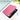 Caweet Case for Kobo Libra Colour 7 Inch 2024 Release, Premium PU Leather Origami Stand Protective Sleeve Cover with Auto Wake Sleep Feature, Glitter Pink