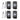 ieGeek Security Cameras Wireless Outdoor 4pcs, 2K 3MP Battery Powered WiFi Security Camera with Spotlight Siren Alarm, Color Night Vision
