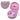 L LTGEM Kids Headphones Case Compatible with iClever BTH13 HS01 HS20 and Riwbox CT-7 CT-7S CF9 and ONITOO B90 Cat Ear Kids Headphones, Pink (Case Only)