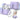 MHYALUDO for AirPods Pro 2nd 1st Generation Case Cover, Compatible with Magsafe, Magnetic Automatic Lock, Charging Port Dust-Proof Stand Design with Cleaning Kit, Purple