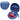 Kids Headphones Case Compatible with iClever BTH12 HS19 BTH26 JoySpark-T5 Candy Bila BH03 EarFun IMYB MIDOLA MD-B01 noot Products Foldable Kids Headphones, Blue (Case Only)