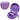 Kids Headphones Case Compatible with iClever BTH12 HS19 BTH26 JoySpark-T5 Candy Bila BH03 EarFun IMYB MIDOLA MD-B01 noot Products Foldable Kids Headphones, Purple (Case Only)