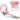 Bluetooth Headset, Wireless Bluetooth Earpiece with 500mAh Charging Case 72 Hours Talking Time Built-in Microphone for iOS Android Cell Phone, V5.1 Hand-Free Headphones for Trucker-Grayish Pink