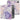 Caweet Case for Kobo Libra Colour (Model N428, 2024 Release), Ultra Lightweight PU Leather Shell Cover with Auto Wake Sleep, Lilac Marble