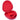 co2CREA Hard Case with Sleep Mode Replacement for Apple AirPods Max Wireless Over-Ear Headphones (Rose Red Case Inside Red)