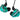 CCZ DC01 Pro in Ear Monitor, iems for Gaming, Professional Gaming Earbuds Super Bass Wired Earphones Headphones with 1DD, Patent Ear fins, Ear Tips, for Singers Musicians Podcaster (Cyan Without mic)