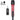 ZERFUN Rechargeable Wireless Microphone, Pro Handheld Cordless Mics System Dynamic with Echo Treble BASS VOL Control for Karaoke Singing Church Party, 1/4'' Output, D240, Red