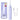 AquaSonic Icon Water Flosser for Teeth Cordless Rechargeable Oral Irrigator Waterproof, Portable Dental Cleaning with Jet Tip Braces Home Travel - Lilac