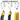 Supreme Trimmer 3-in-1 Barber Bundle 2Spee Clipper, 2Spee Trimmer Crunch Foil Shaver Professional Beard Trimmer Men s Hair Clipper Kit (Gold)
