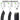 Supreme Trimmer 3-in-1 Barber Bundle 2Spee Clipper, 2Spee Trimmer Crunch Foil Shaver Professional Beard Trimmer Men s Hair Clipper Kit (Black)