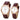 Aroncent Valentines Couple Pair Watches: Leather Strap His and Hers Waterproof Quartz Analog Wrist Watch - Gifts Set for Lovers