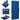 Cacoe Wireless Keyboard | Cacoe Wireless Keyboard With Stand Mini Keyboard For Cell Phone Ultra Slim Portable Foldable Dual Channel Qwerty With Stand Holder For Smartphone And More Ios Android Windows Ocean Blue