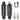 Depusheng S5 Wireless Microphone System Wireless Guitar Transmitter Receiver XLR Plug-on for Dynamic and 48V Condenser Microphones, Audio Mixer, with 48v Phantom Power and Reverb Switch