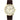 Timex Men's Modern Easy Reader 40mm Watch | Brown Strap, Cream Dial, Gold Tone Case | Upscale Timepiece