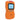 H2S Monitor, Clip Single Gas H2S Monitor, 0~100ppm High-PrecisionH2S Gas Detector, Adjustable Alarm Range, 3 Alarm Modes, Explosion-Proof Safety, for Various Working environments (Orange)