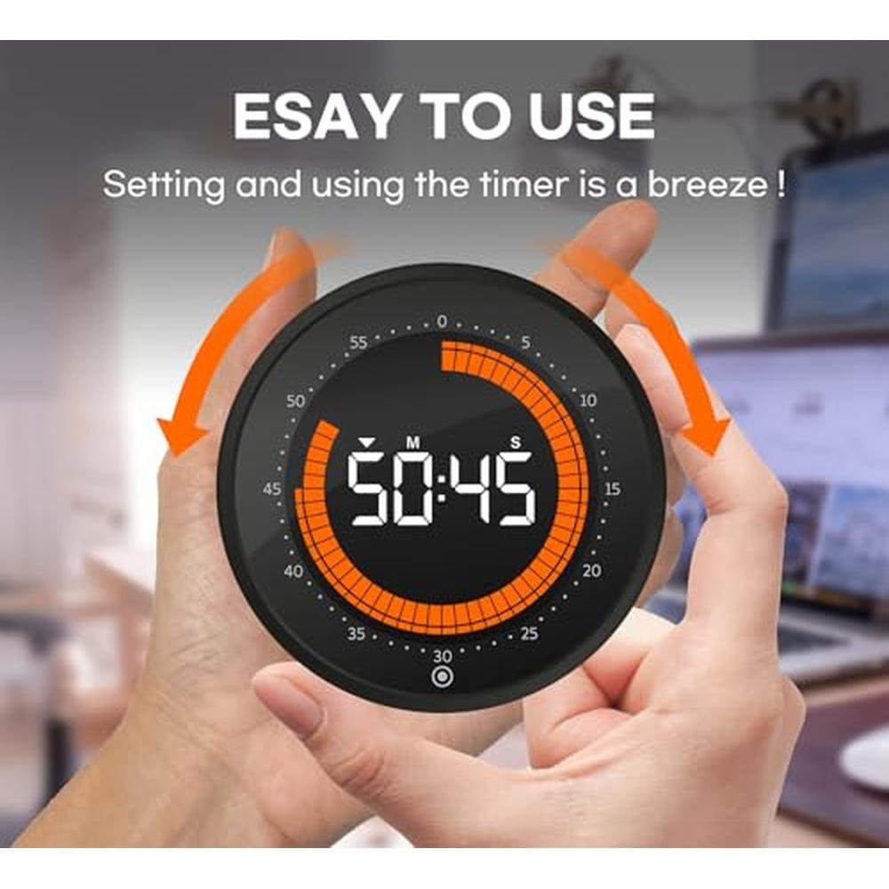 Countdown Timer Clock Autism Visual Digital Timer for Autism ADHD Time Management | Creaviva Digital ...