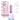 TOVENDOR Water Dental Flosser, Rechargeable Dental Oral Irrigator, 3 Modes, 5 Tips for Teeth Cleaning, Family Oral Health, Portable 300ML Large Water Tank Water Flosser, IPX7 Waterproof (Pink)