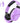 Wireless Gaming Headset | Wireless Gaming Headset With Noise Canceling Microphone For Ps5 Pc Ps4 2 4G Bluetooth Gaming Headphones With Usb And Type C Connector Wired Mode For Controller Purple