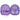 LTGEM Case Compatible with Sony WH-CH720N WH-CH520 Noise Canceling Headphones Over The Ear Headset, Purple
