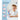 Lillilook Kids Water Flosser Blue, Rechargeable Oral Irrigator for Kids Aged 6+, 4 Modes, 3 Jet Tips, Fun Stickers, Safe and Gentle Oral Care