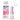 Lillilook Kids Water Flosser Pink, Rechargeable Oral Irrigator for Kids Aged 6+, 4 Modes, 3 Jet Tips, Fun Stickers, Safe and Gentle Oral Care