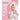 Lillilook Kids Water Flosser Pink, Rechargeable Oral Irrigator for Kids Aged 6+, 4 Modes, 3 Jet Tips, Fun Stickers, Safe and Gentle Oral Care