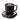 Coffee Mug Warmer, Coffee Cup Warmer for Desk with Auto Shut Off, 3 Temp Settings Smart Mug Warmer for Heating Coffee, Beverage, Milk, Tea, Chocolate and Cocoa, Bring Cup Set (Black)