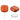 Maogoam Leather Case Compatible with AirPods 4, Premium Crystal Oil Wax Leather Case Cover for Apple Airpods 4th Generation(2024), Handcrafted, Fashional Elegant Style, Orange