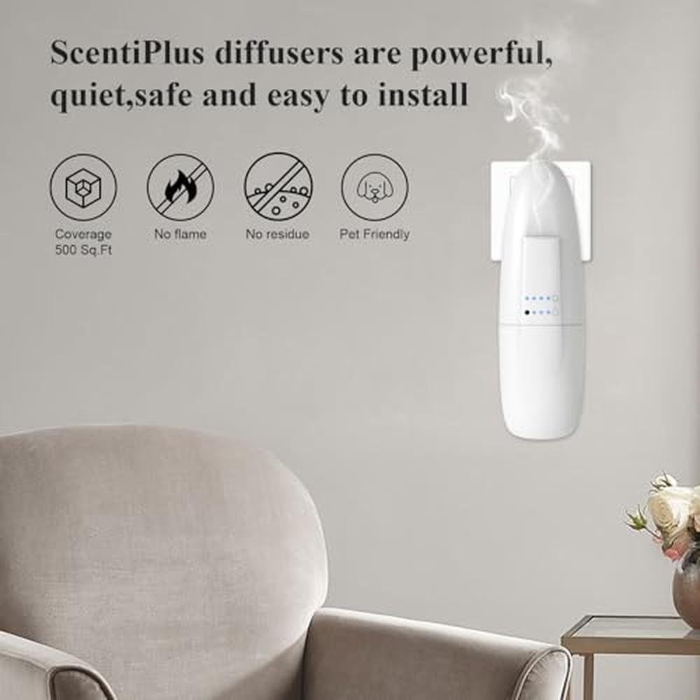 Large Waterless Diffusers Essential Oil Diffusers | ScentiPlus Plug-in Waterless Aroma Diffuser ...