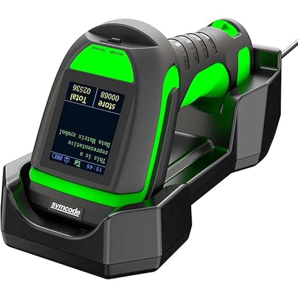 Symcode Ring Scanner Scanner Symcode | Symcode MJ 2030 Wireless 2D Barcode Scanner with Dis ...