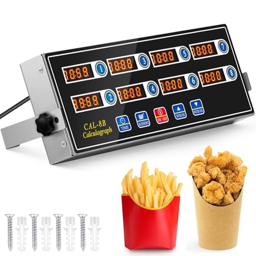 RelaxWeex | RelaxWeex 1-Pack 8-Channel Digital Kitchen Timer ...