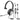 Voistek USB Headset with Microphone for PC/Laptop, Computer Headphones (One Ear) Wired Work Headset with Noise Cancelling Mic & Volume Controls for Call Center,Office,Team Meetings,Zoom