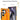 CCSmall for Samsung Galaxy S25 Ultra Case with Adjustable Wrist Strap Kickstand, PU Leather Handstrap Grip Loop Wristband Phone Cover with Ring Finger Holder Case for Samsung S25 Ultra ZWD Orange