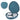 Headphone Case for AirPods Max Hard Portable Over Ear Headphone Carrying Case, Wireless Headphone Storage Protective Case for Travel Home (Blue)
