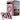 for Google Pixel 9 / Pixel 9 Pro Case with Ring Holder & Kickstand, Shockproof Military-Grade Drop Protection Phone Cover, Wireless Charging Compatible, Pink Leopard Prin