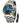 Blue Watch | Olevs Gold And Blue Big Face Dress Watch | Luxury Stainless Steel Timepiece – Buy Blue Watch | Olevs Gold And Blue Big Face Dress Watch | Luxury Stainless Steel Timepiece Online at Best Price, Premium Quality Product for Home, Office & Daily Use
