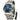 Blue Watch | Olevs Gold And Blue Big Face Dress Watch | Luxury Stainless Steel Timepiece – Buy Blue Watch | Olevs Gold And Blue Big Face Dress Watch | Luxury Stainless Steel Timepiece Online at Best Price, Premium Quality Product for Home, Office & Daily Use