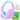 Steellumen Nova1Lite Kids Wireless Active Noise Cancelling Headphones, Bluetooth 5.3, Safe Volume 74/85/94dB, Real 40H Battery, Type-C Fast Charging, Built-in Mic for School Travel Airplane, Purple