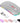 Mouse iPad | Azmall Bluetooth Wireless Mouse Slim LED Rechargeable Silent Mouse | 2.4GHz USB-A/USB-C Receiver Type-C Adapter Compatible with Laptop MacBook iPad iPad Pro Mac Tablet Grey