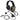 PZYPYM AC-536 Hearing Protection Headphone Ear Pro Pro-comms Ptt Headset NRR 26dB Noise Reduction EarPro Two Way Radio Earmuffs (Multi Pins for Motorola APX Series)